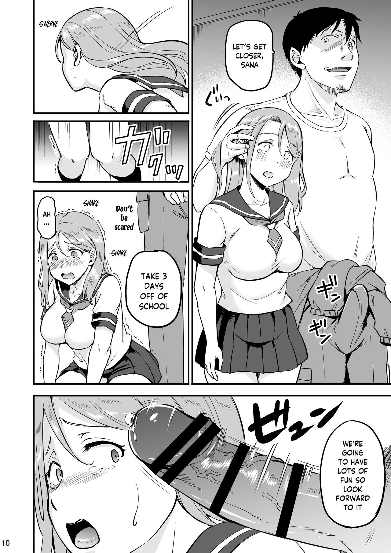 Russia-jin Half JK Shinjitsu Owaranu Gifu Rape page 9 full