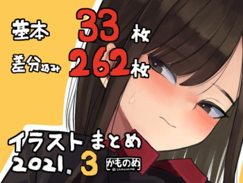 基本33枚!差分262枚!!かものめイラストまとめ2021.3 cover