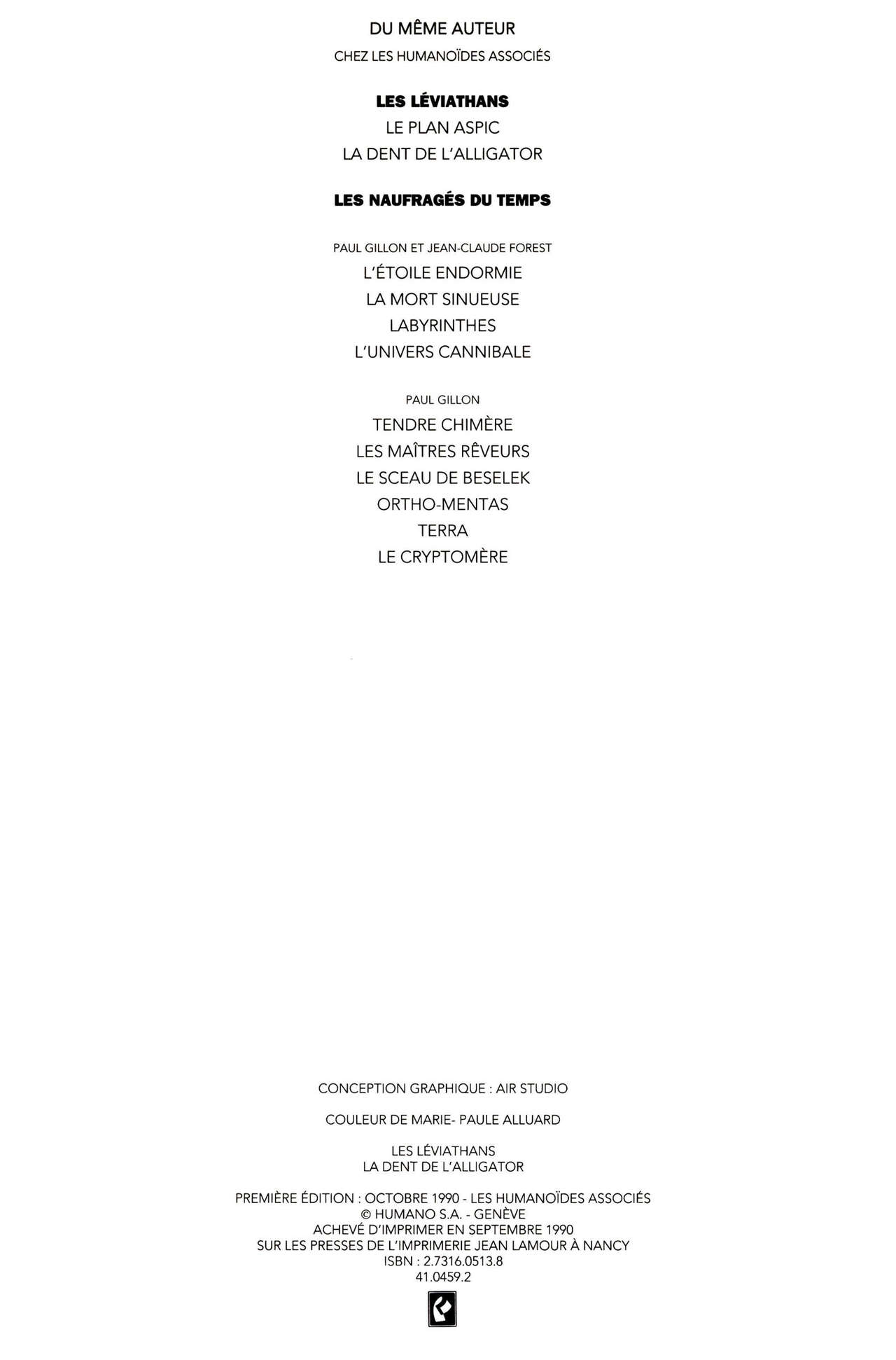 Paul Gillon - Les Léviathans #2 - La Dent de l'Alligator page 4 full