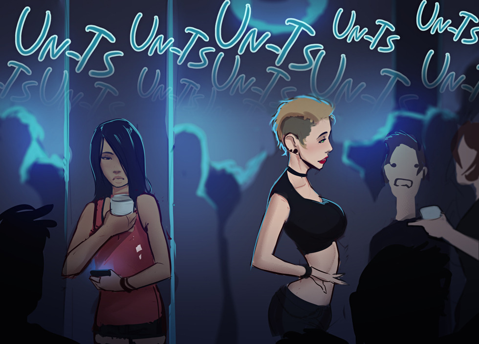 Club Encounter  - 1 - no text page 1 full