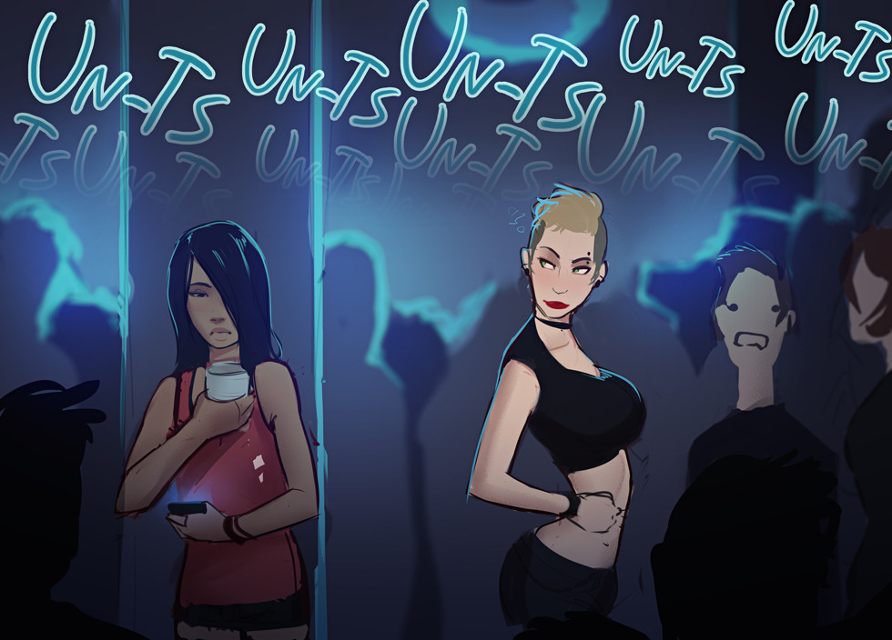Club Encounter  - 1 - no text page 2 full