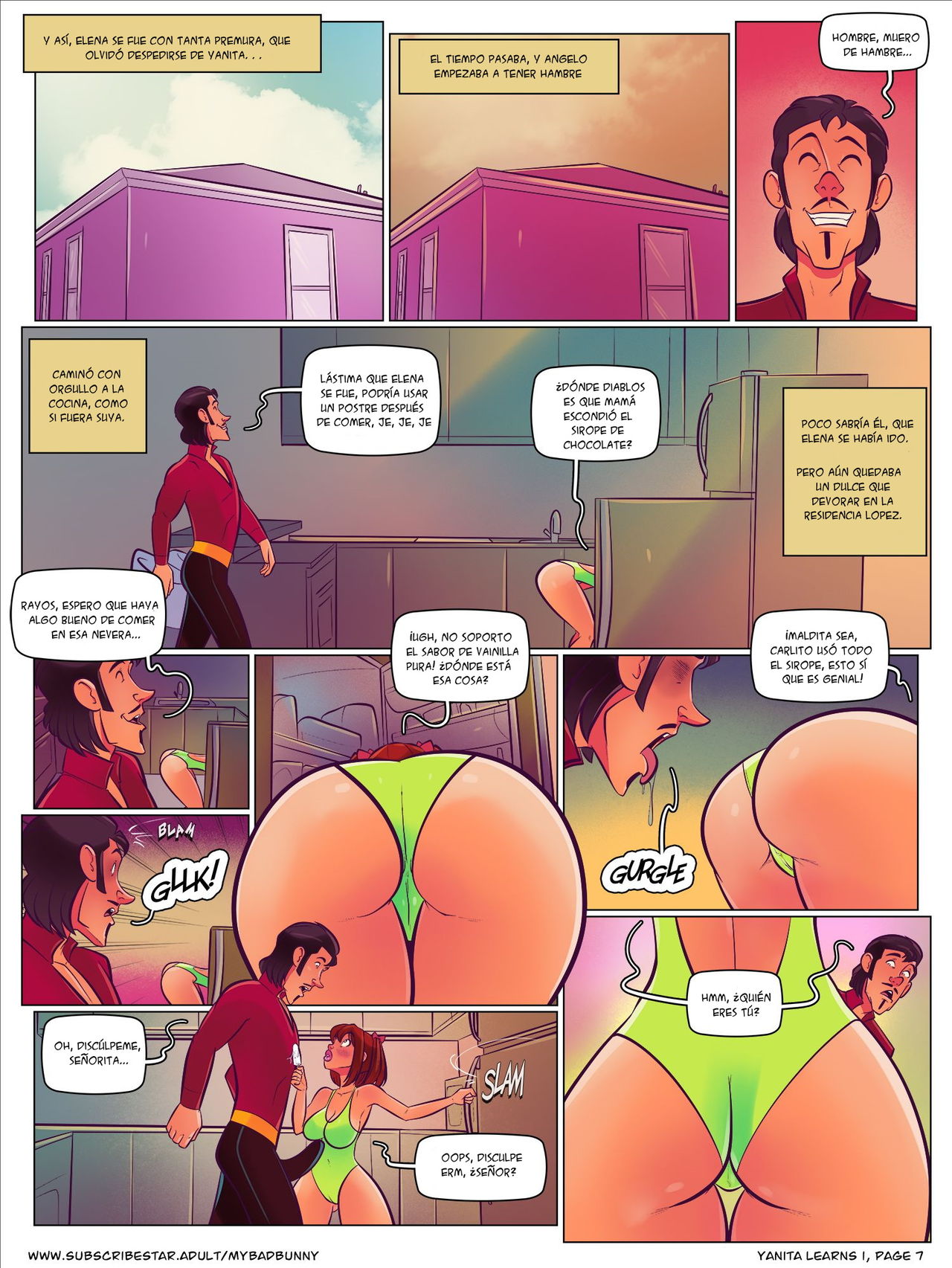 - Yanita Learns Issue 1 -  - Complete page 8 full