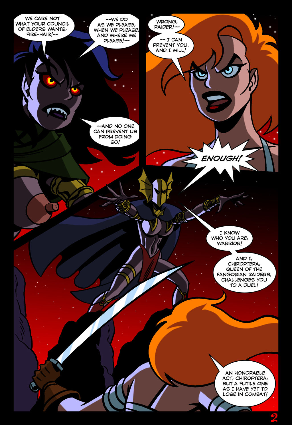 The Red And The Undead page 2 full