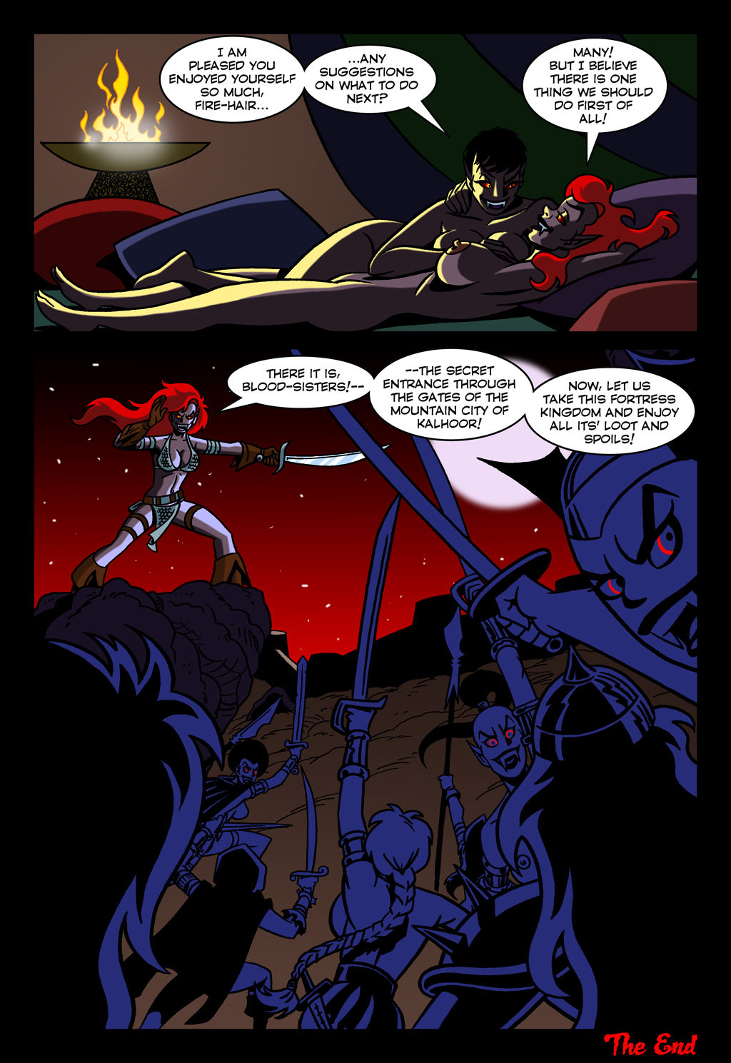 The Red And The Undead page 8 full