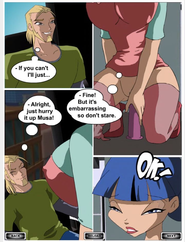 Merry Christmas with Winx flash comics! page 4 full