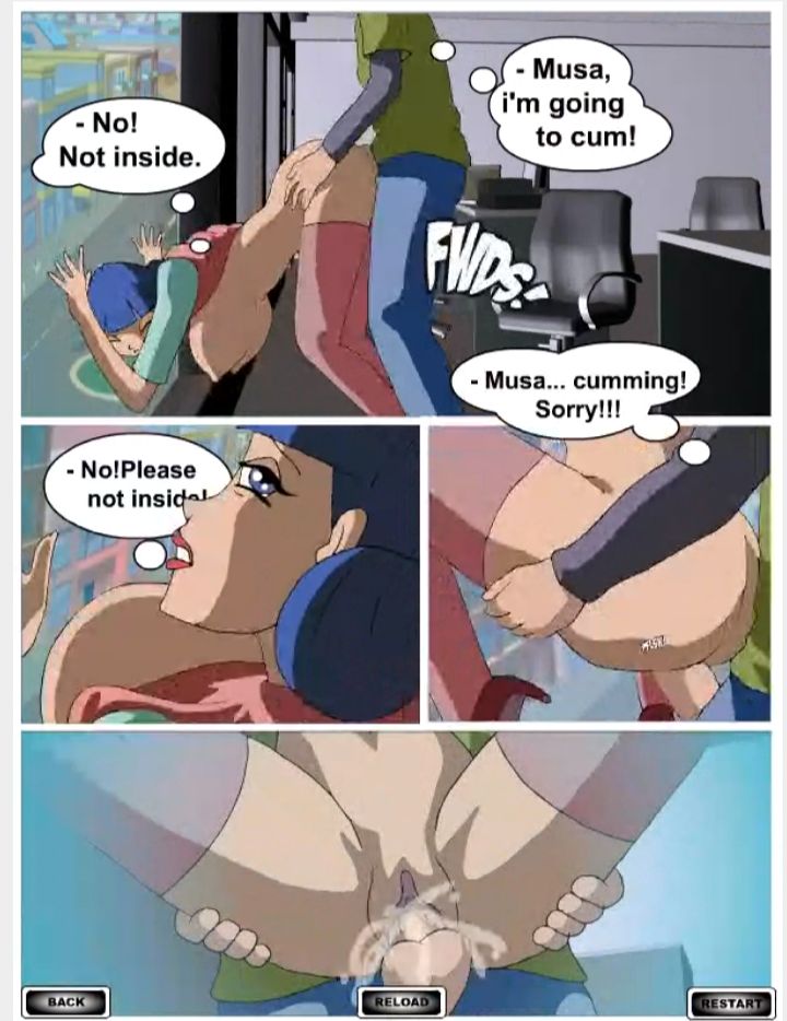 Merry Christmas with Winx flash comics! page 9 full