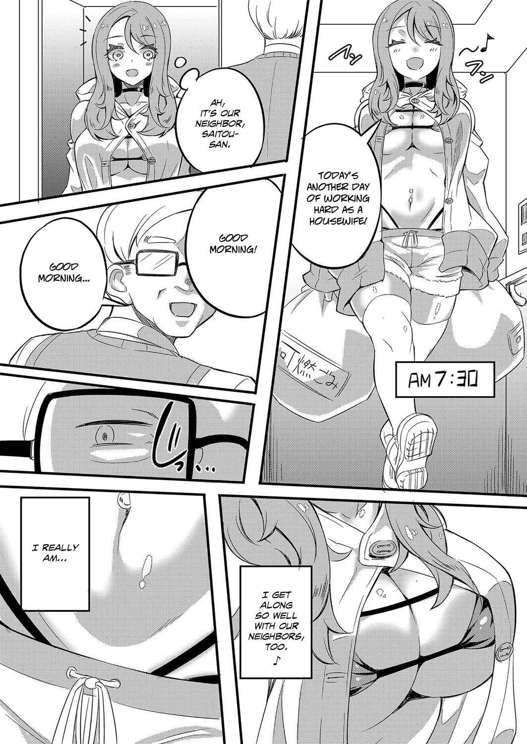 Ittokei Natural Slut Tsuma no Dosukebe Nichijou Routine | The Daily Lewd Routine of a Single-Minded Natural Slutty Wife page 3 full
