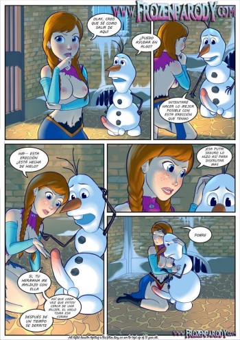 Frozen Parody  #3 cover