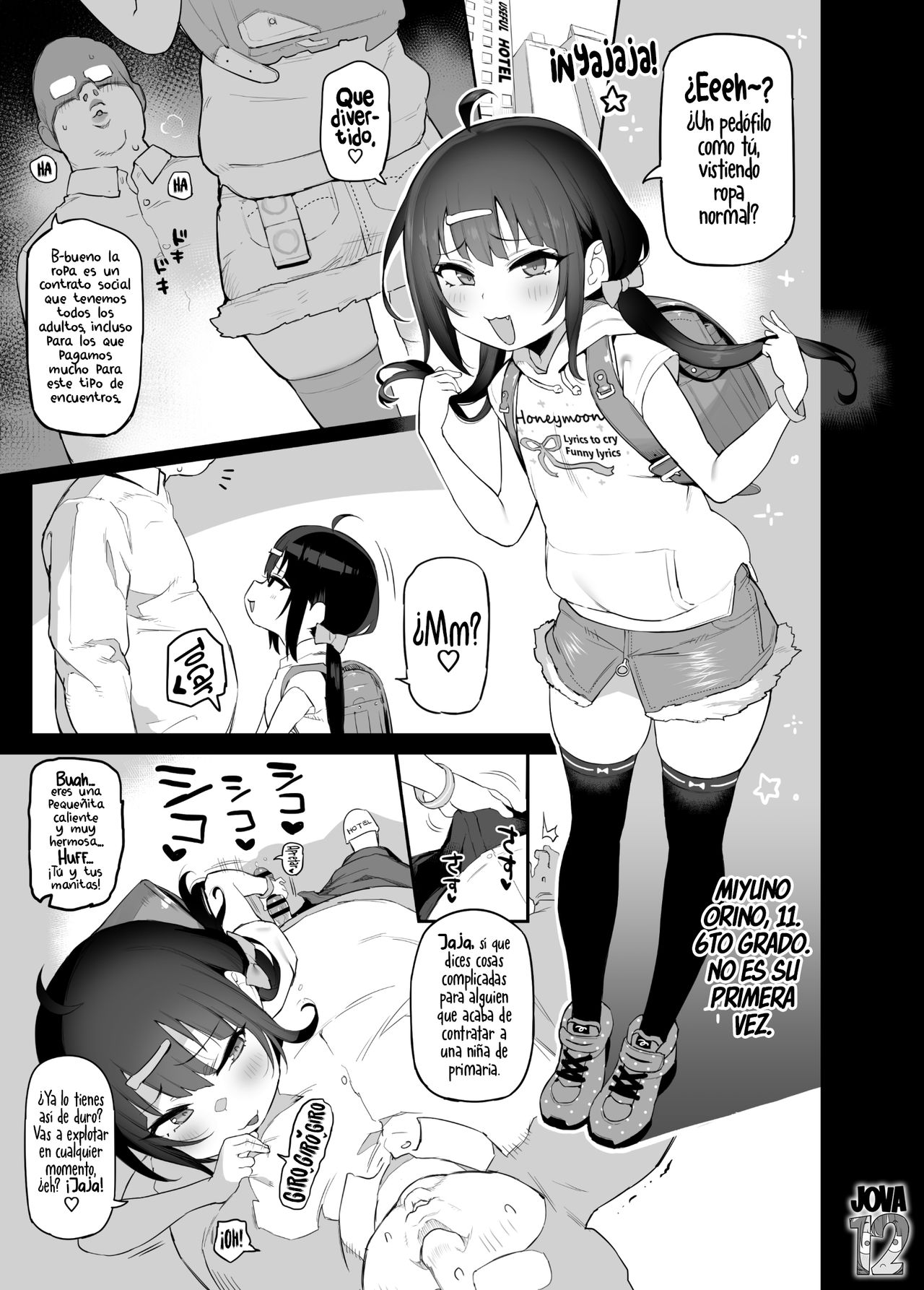 JS Mesugaki Sokunukibon | Un rápidin con una mocosa de primaria. page 2 full