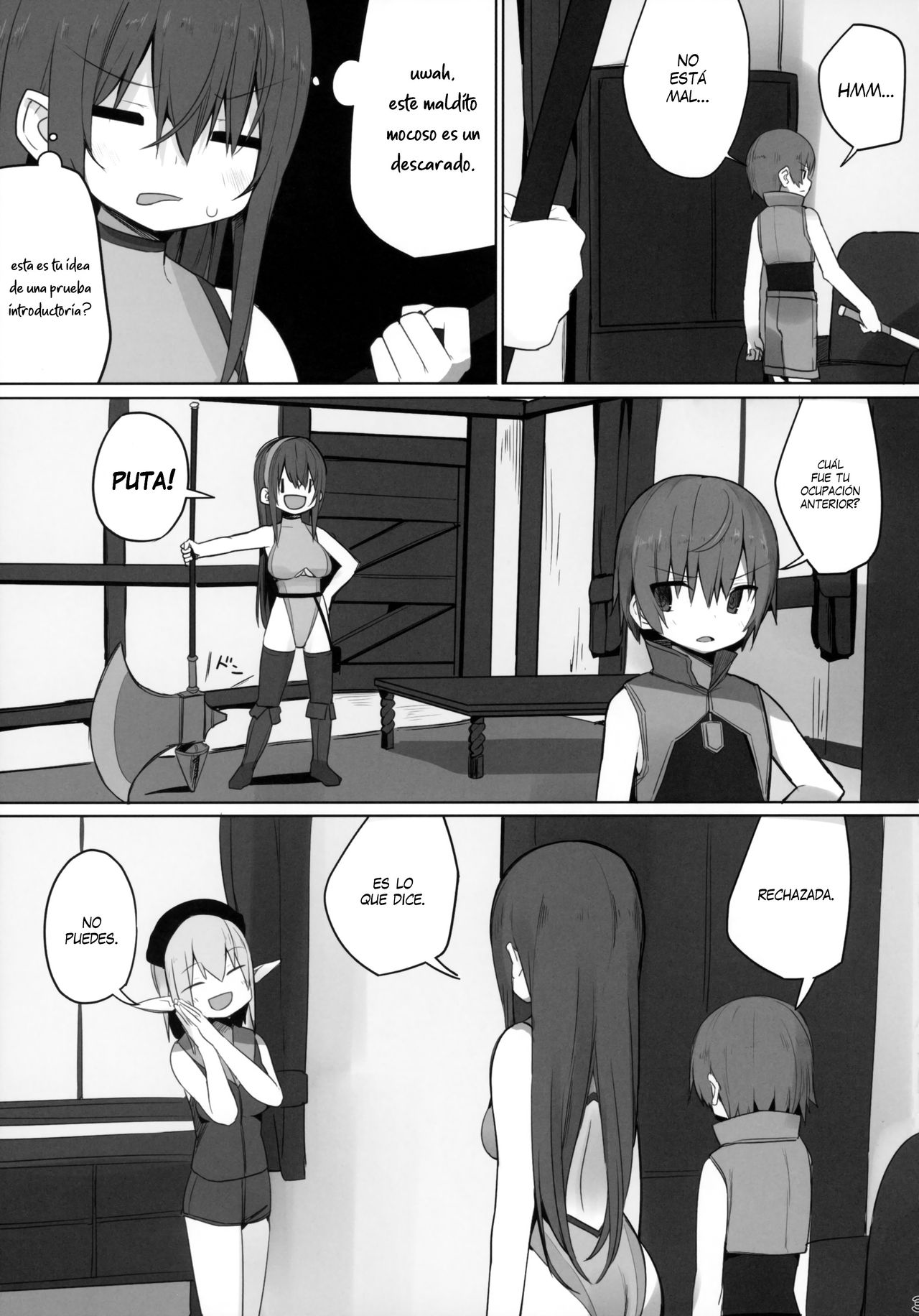 Namaiki na Shota ni wa Ecchi na Onee-san o! Isekai page 4 full