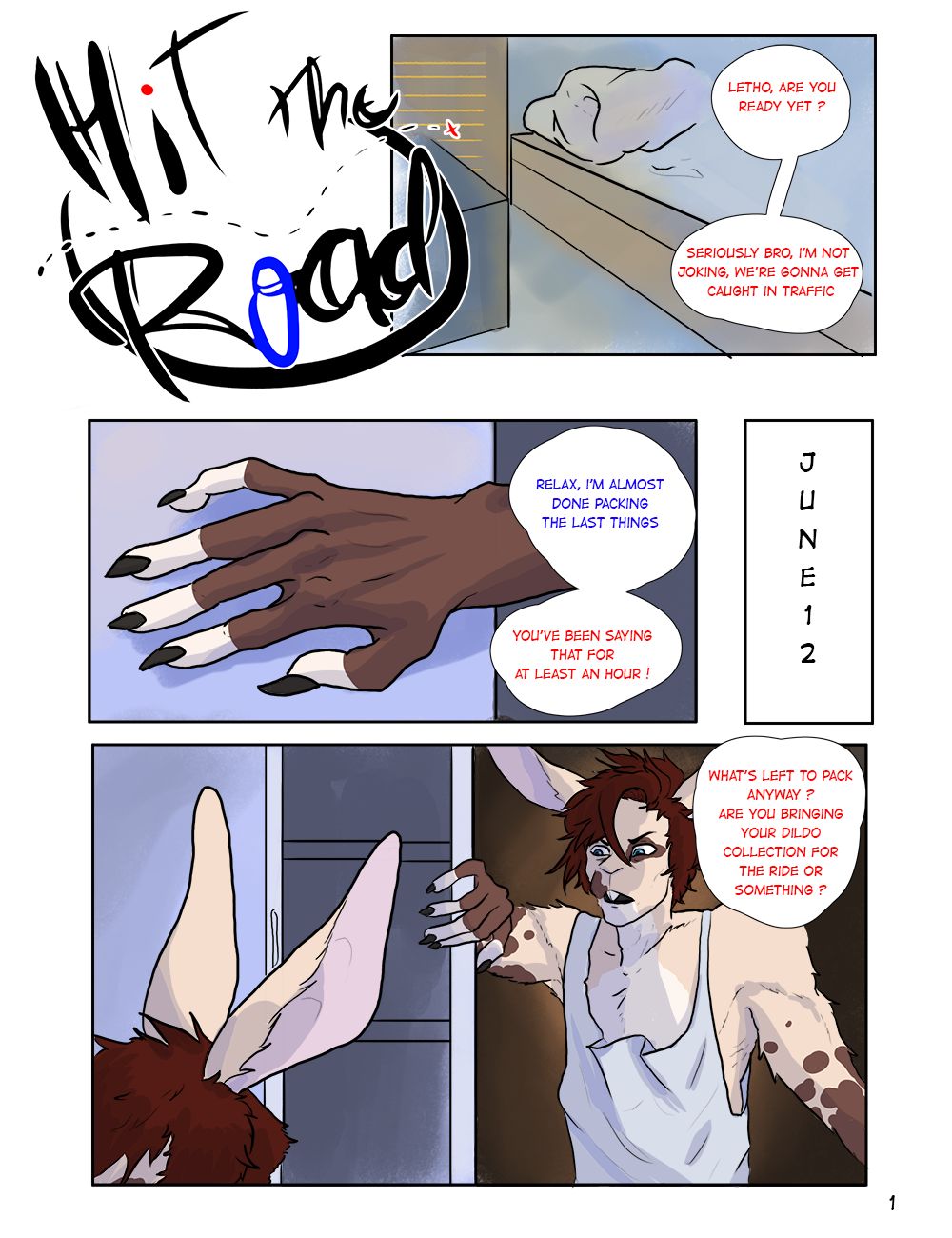 Hit the Road page 1 full