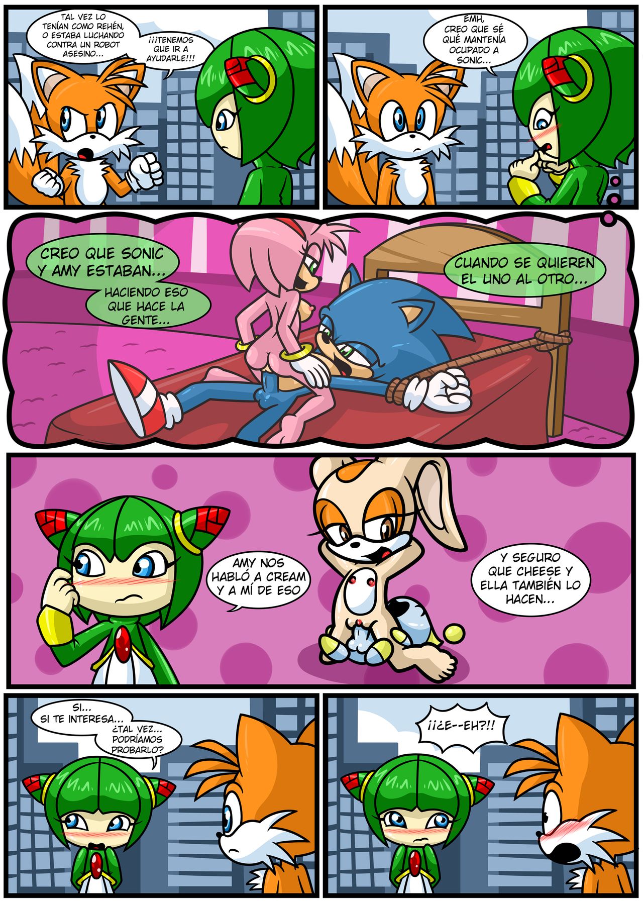 Tails &amp; Cosmo's First Time page 3 full