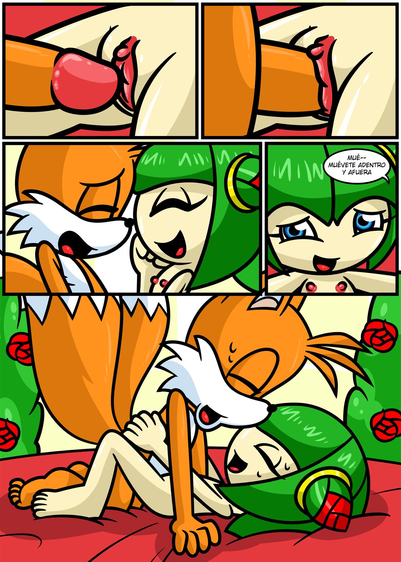 Tails &amp; Cosmo's First Time page 6 full