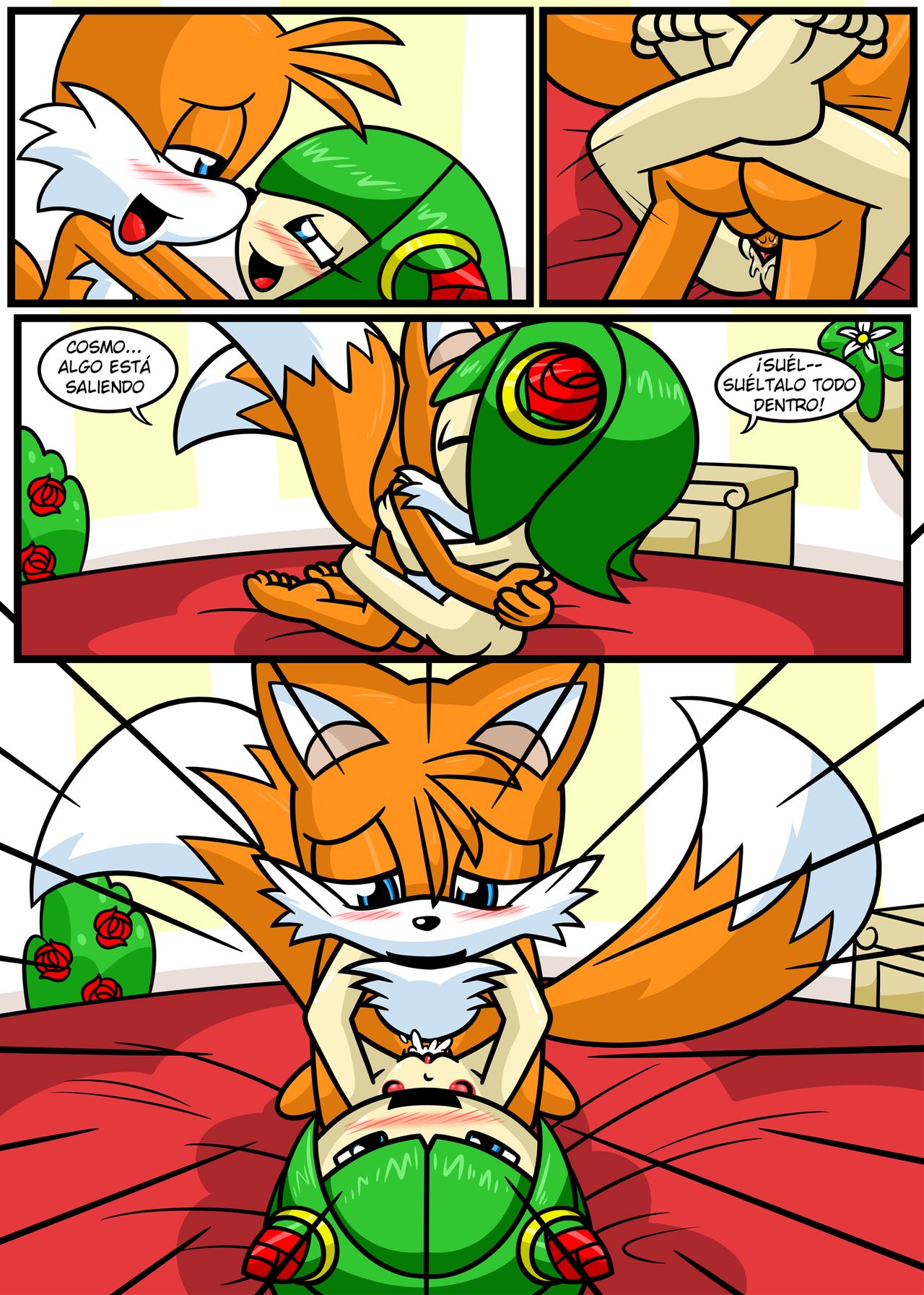Tails &amp; Cosmo's First Time page 7 full