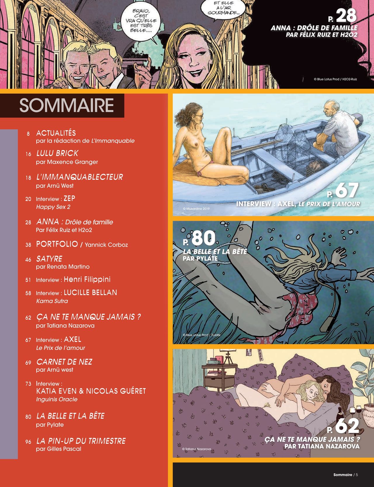 L'Immanquable - Hors-Série - Spécial Érotisme N°21 page 5 full