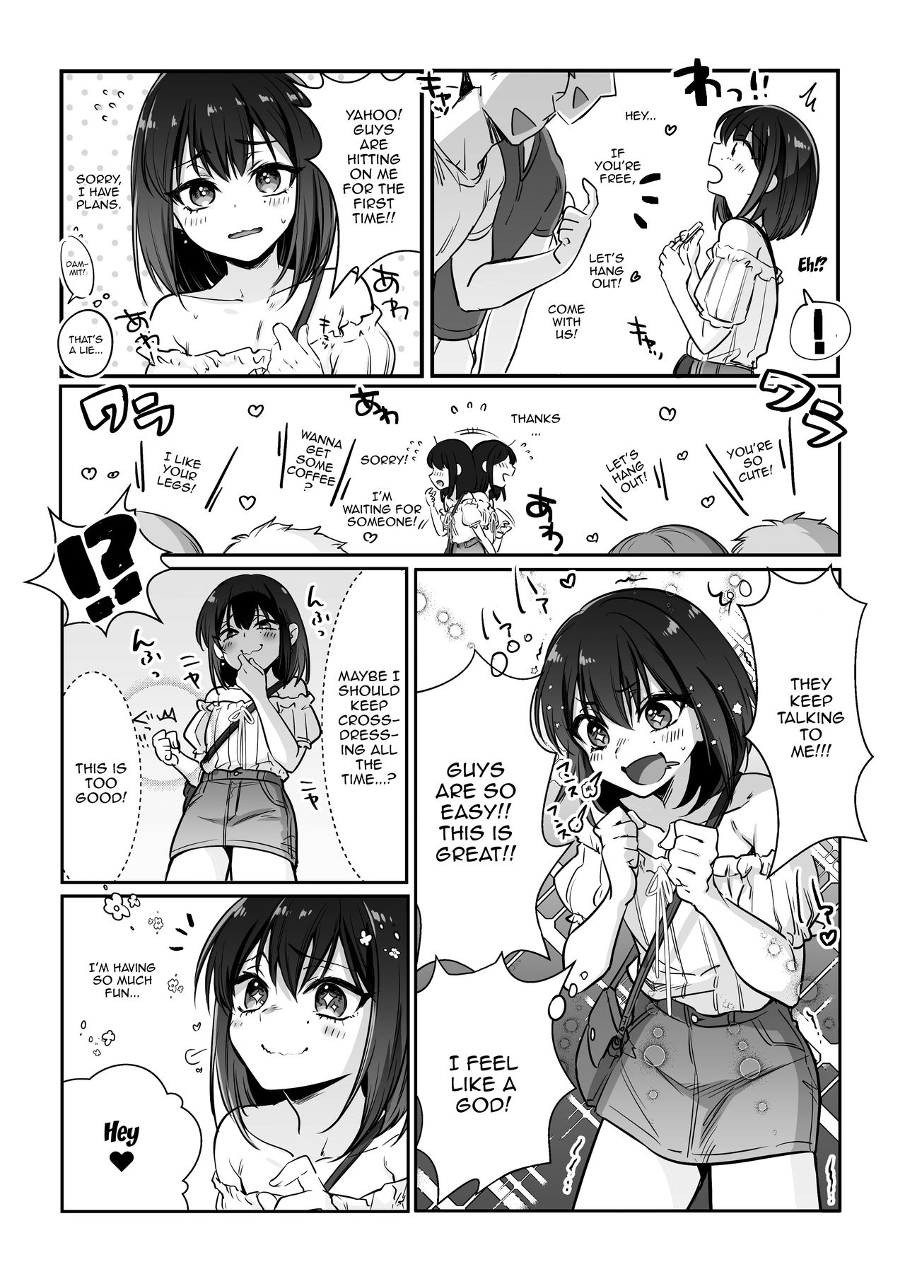 Shoshinsha Josou Danshi o Mesuochi Sasetemita! | I Tried Making a Beginner Crossdresser Into My Bitch! page 5 full