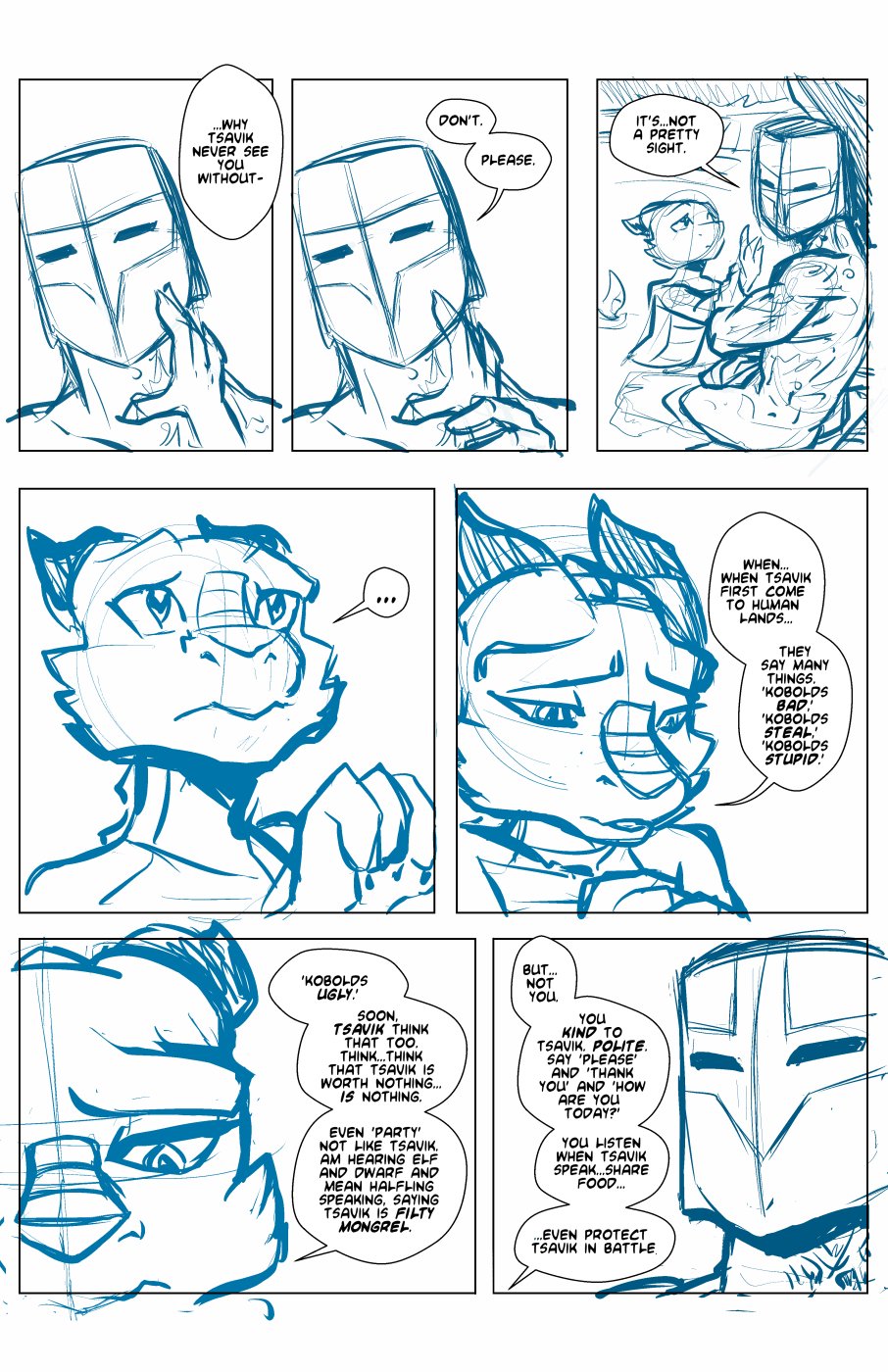 Kobold and a knight page 5 full