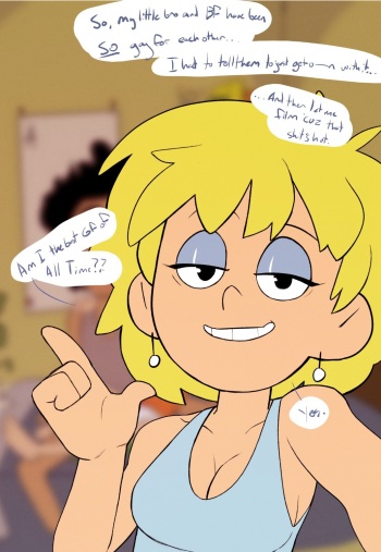 - The Loud House - lol Lincoln's log cover