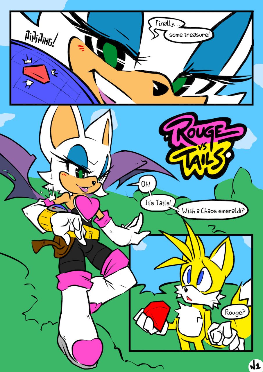 Rouge vs Tails page 1 full