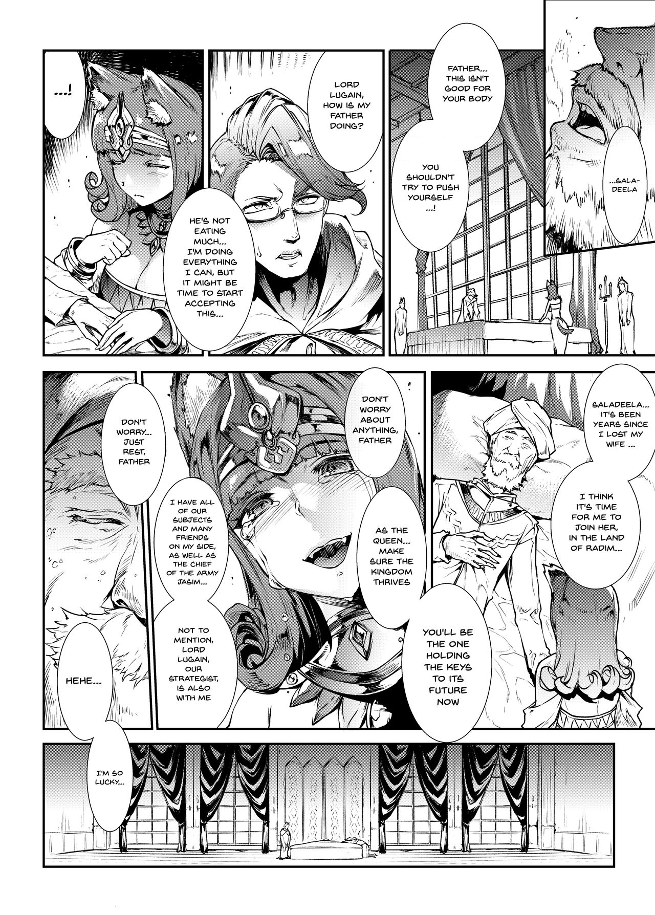 Futanari Kenbushi Jasim - Futanari Sword Dancer Jasim page 5 full
