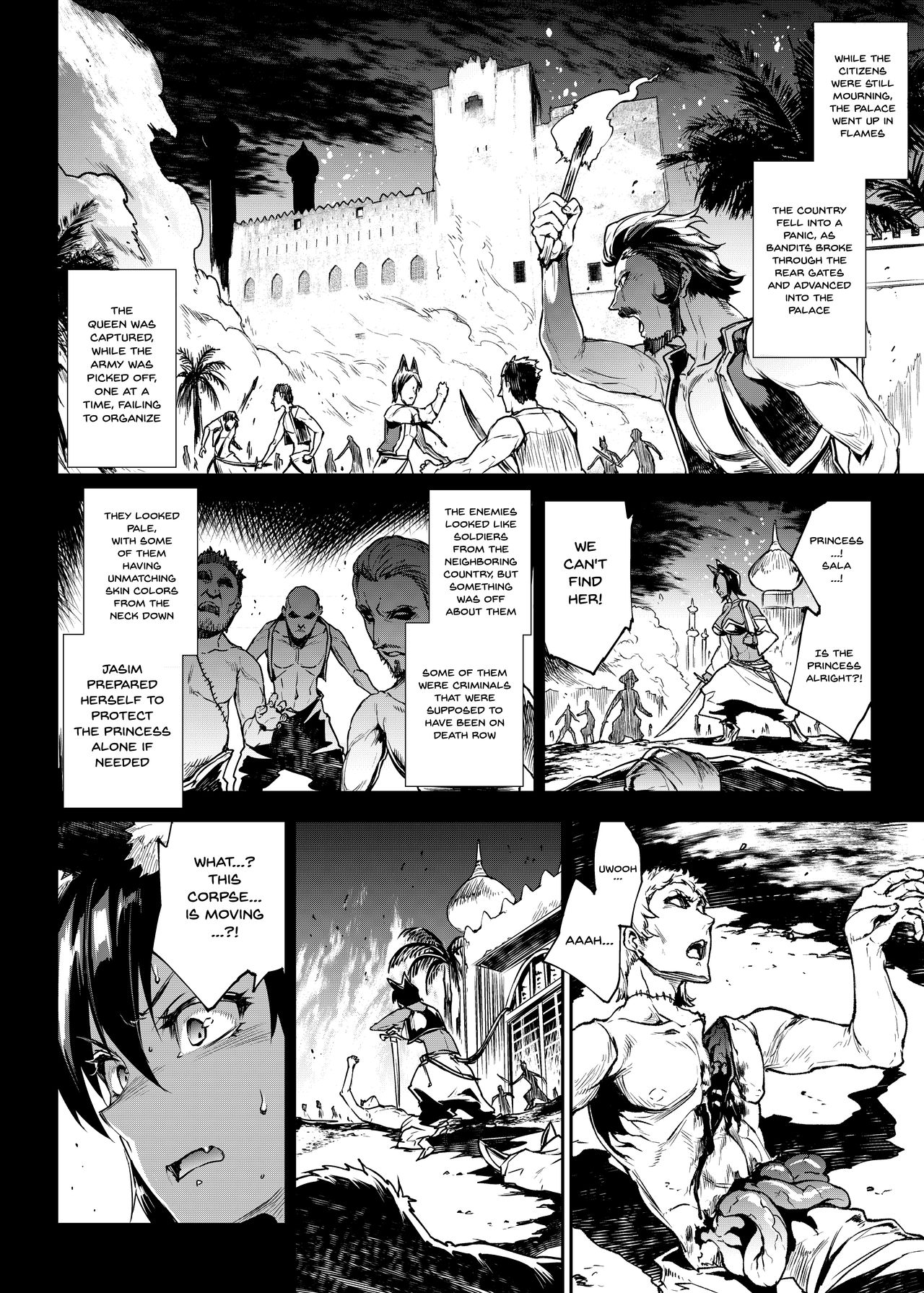 Futanari Kenbushi Jasim - Futanari Sword Dancer Jasim page 7 full