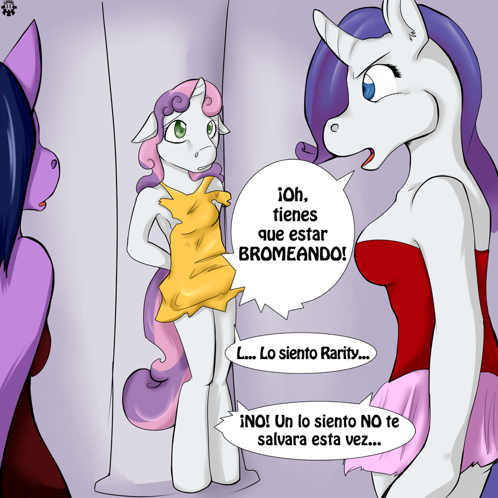 La Problematica de Rarity page 1 full