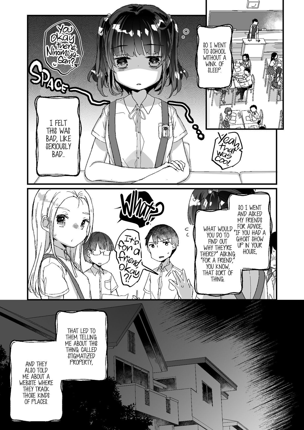 Uchi ni wa Yuurei-san ga Imasu Kakurenbo Hen | There's a Presence in My House: Forbidden Love Chapter page 8 full