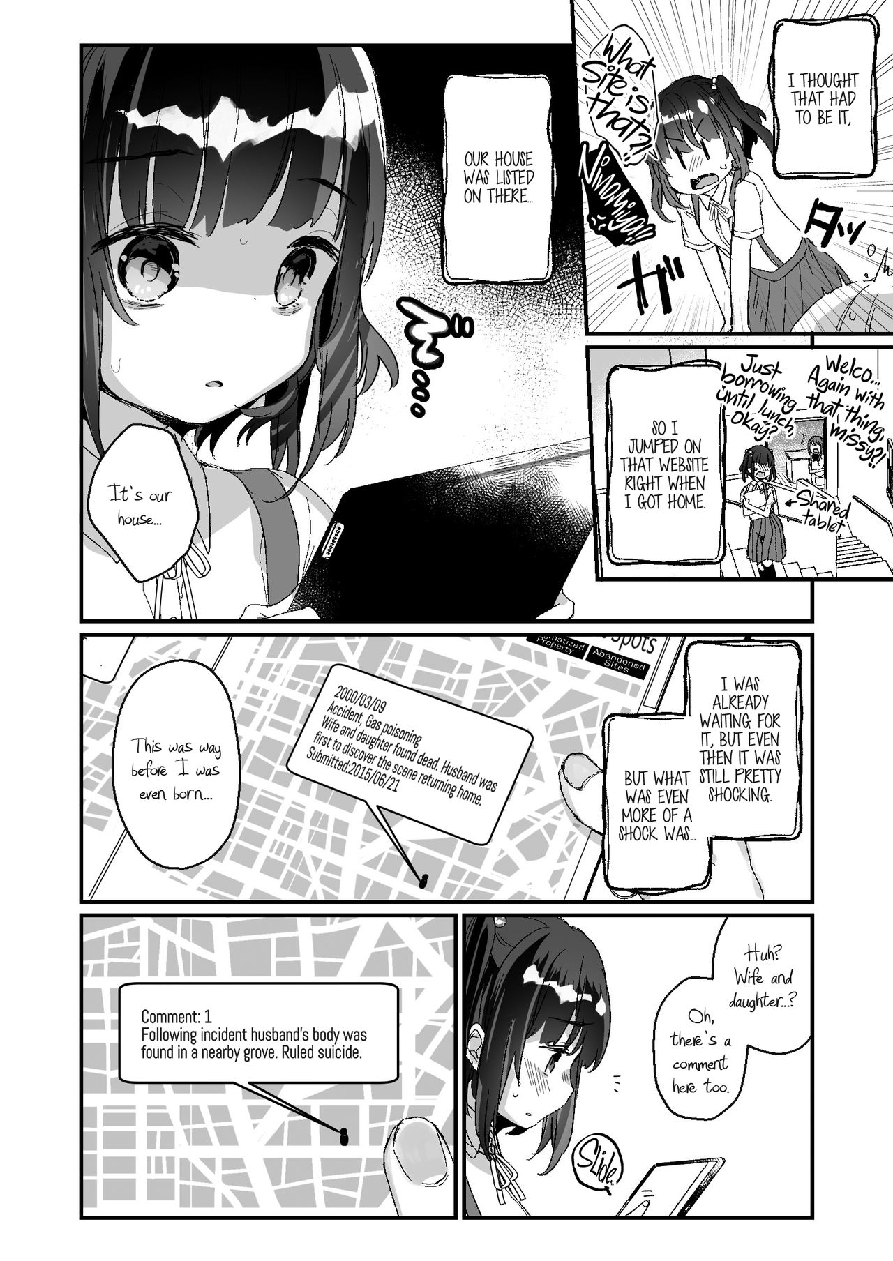Uchi ni wa Yuurei-san ga Imasu Kakurenbo Hen | There's a Presence in My House: Forbidden Love Chapter page 9 full