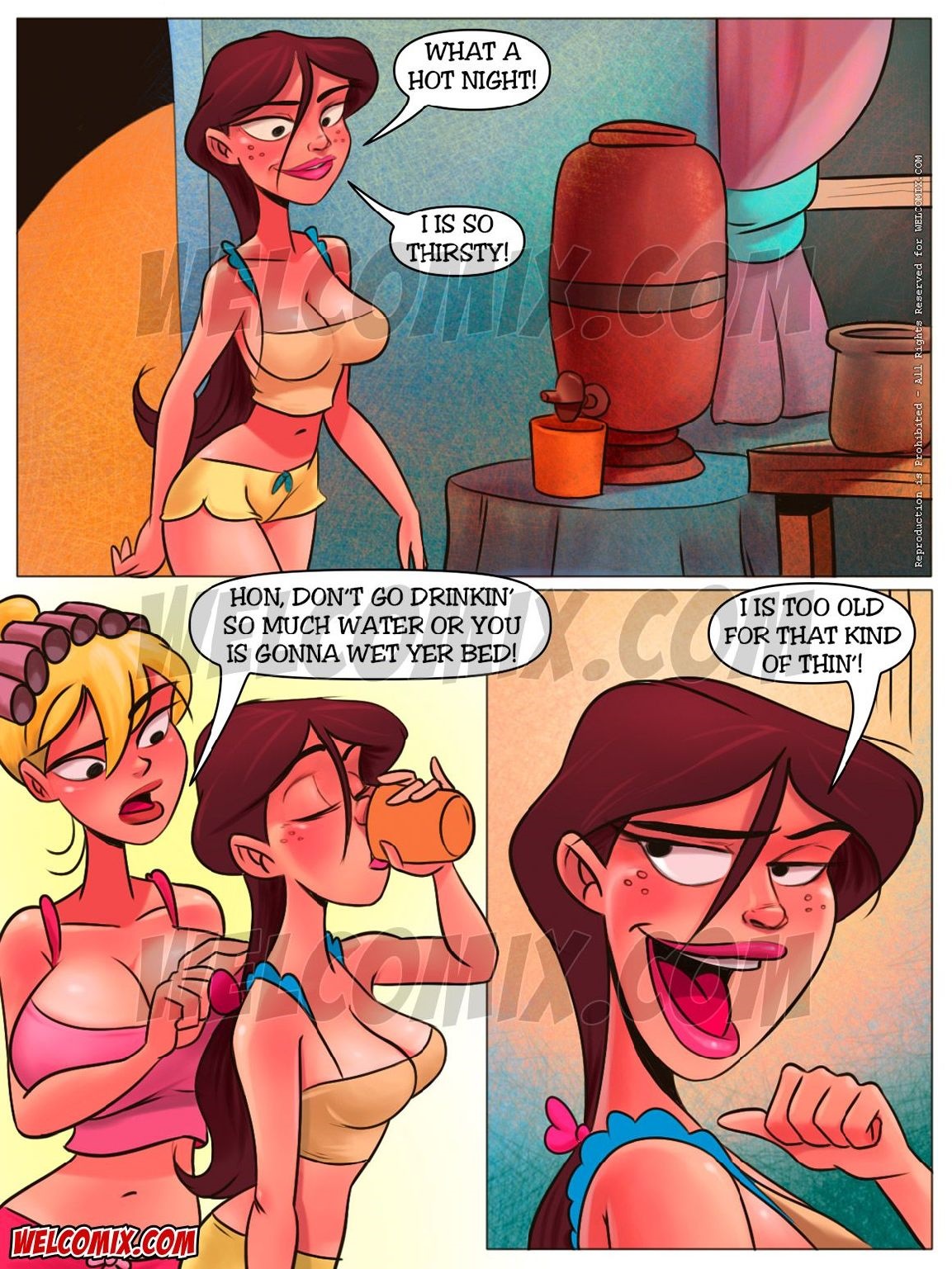 The Hillbilly Farm  - 4 - Going To Pee Late At Night - english page 2 full
