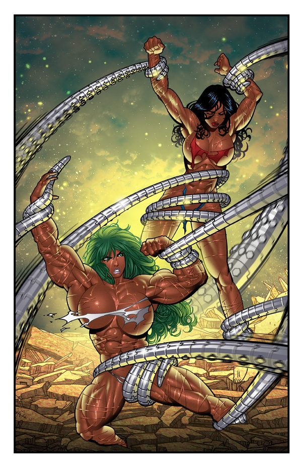 Pumpmonger &amp; Red Sonja page 5 full