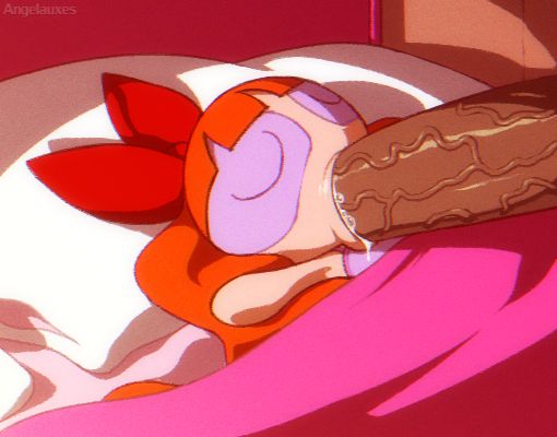 Blossom sleeping + a horny guy = page 4 full