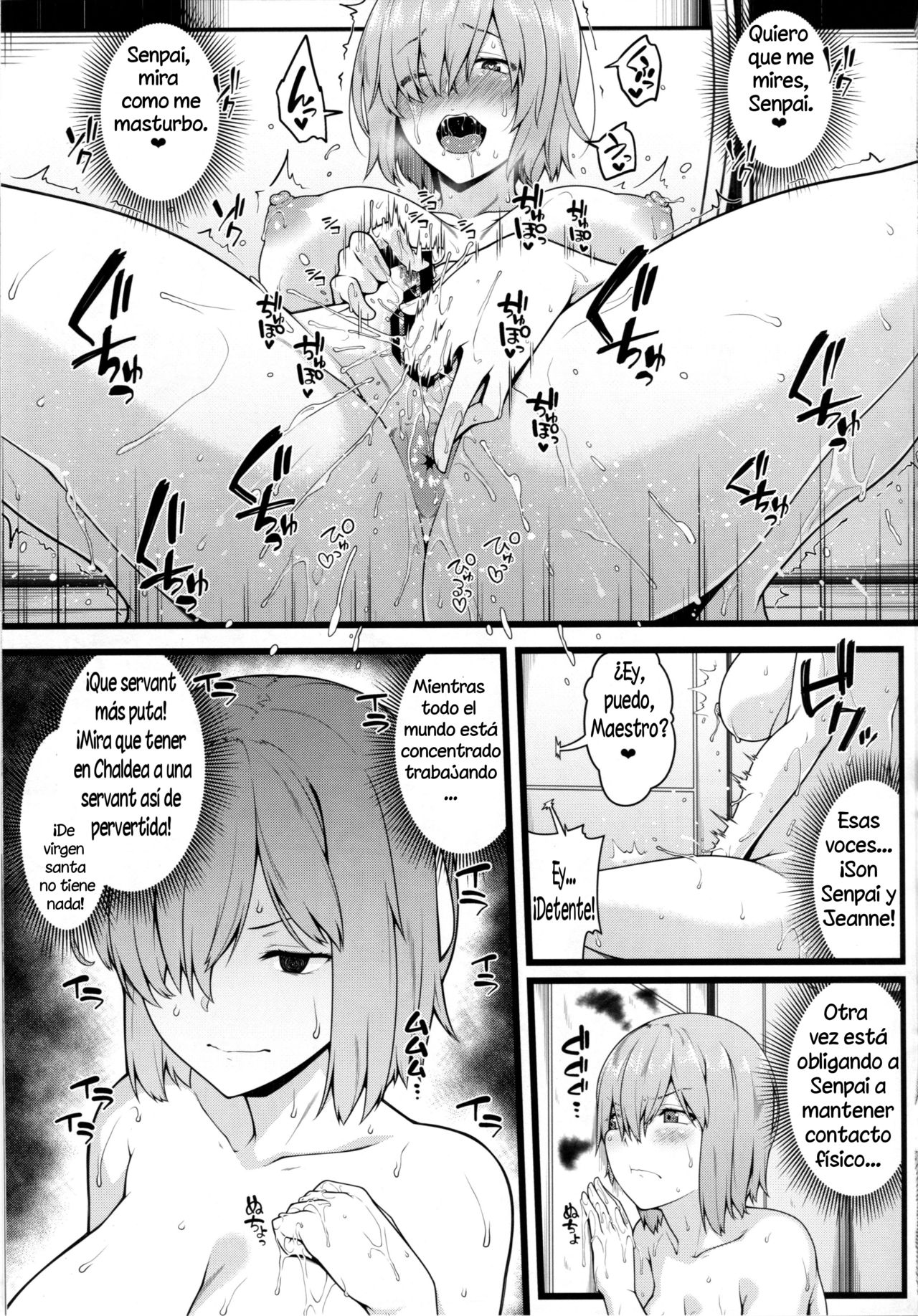 Zenra Roshutsu Haikai Onanie ni Dohamari Shita Hentai Kouhai Mash Kyrielight page 10 full