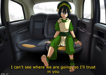 Toph- Avatar- WaifuTaxi cover
