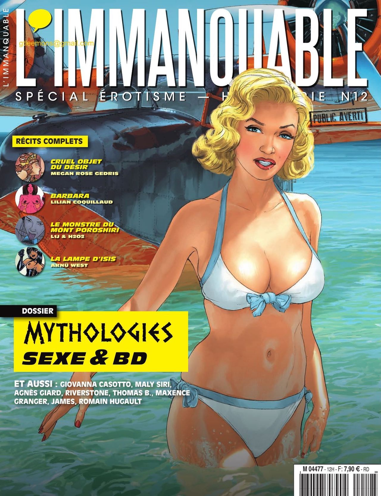 L'Immanquable - Spécial Érotisme - Hors-Série N°12 page 1 full