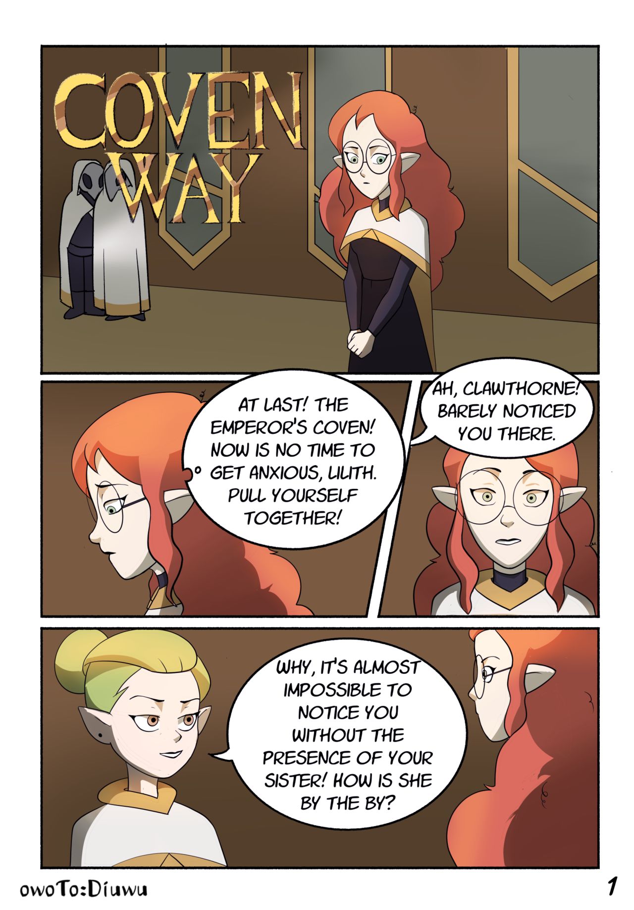 The Coven Way page 1 full