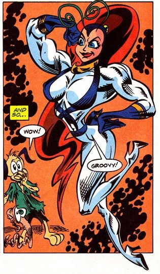 Muscle Princess Peach &amp; Princess What’s-Her-Name VS Queen Cobra &amp; Queen Chaos page 8 full