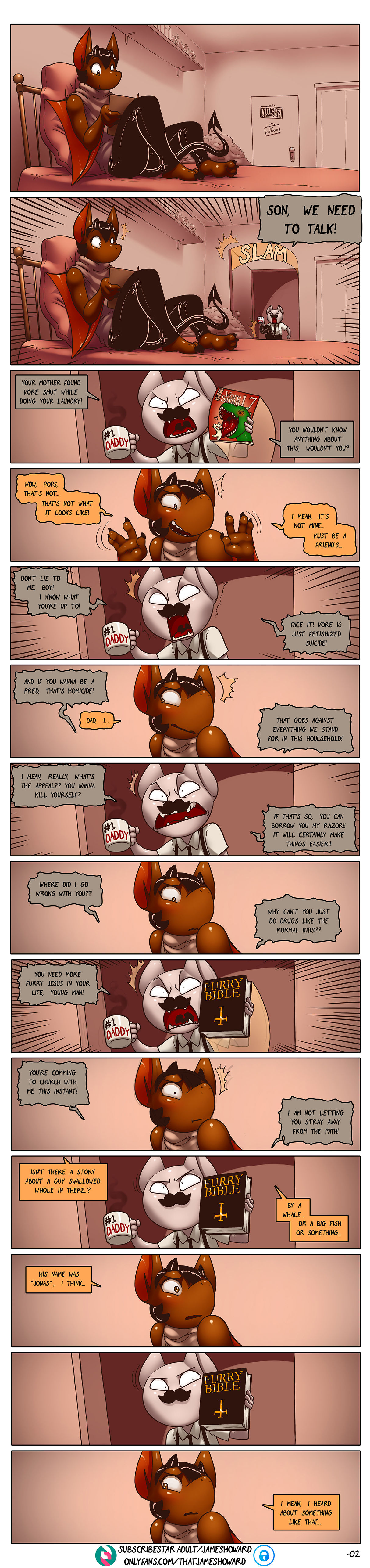 Vore Story- Chapter 4: The Necklace page 1 full