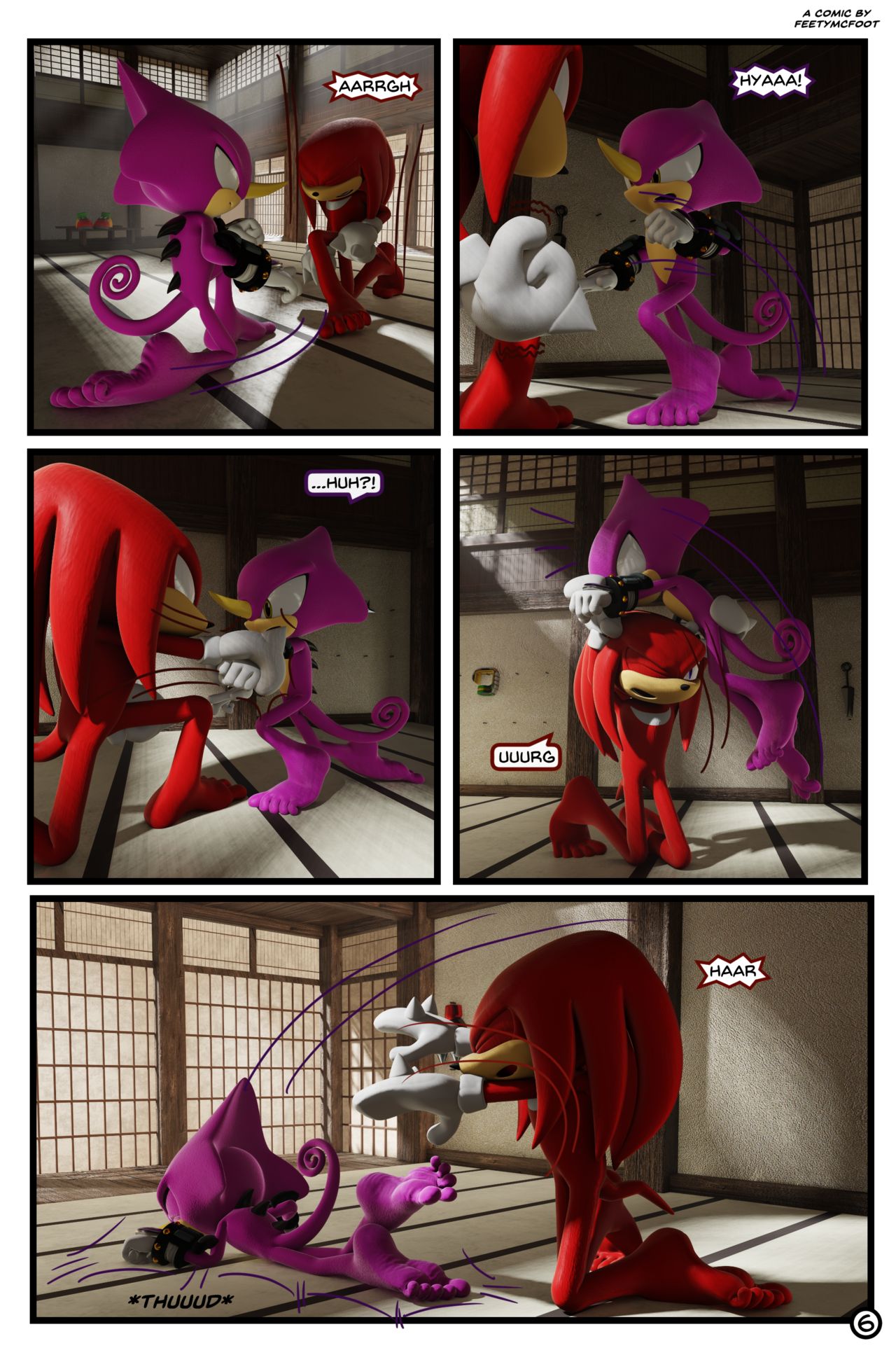 The Sparing Match page 6 full