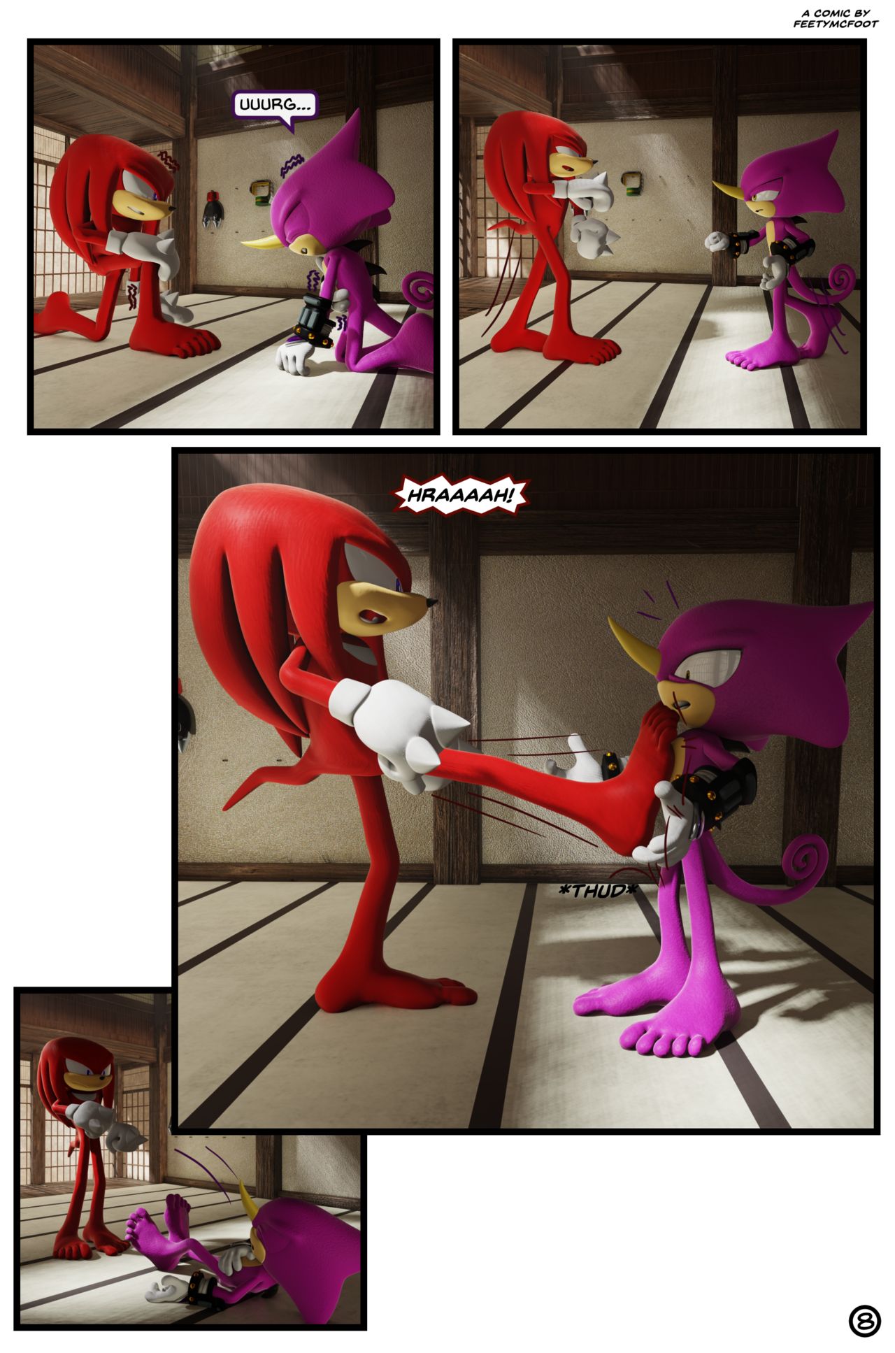 The Sparing Match page 8 full