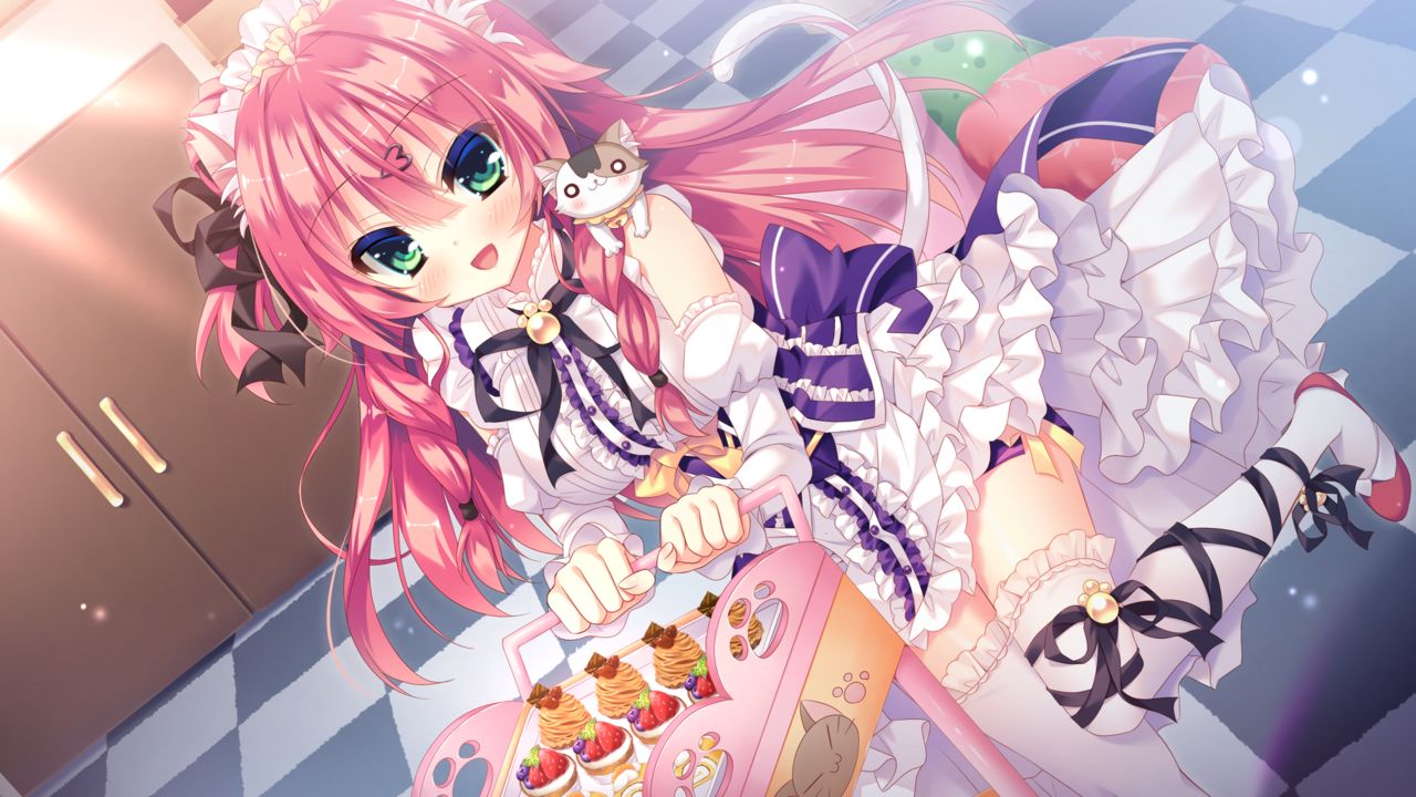 Wan Nyan ☆ A La Mode! ~Docchi ni Suru no? Wan Nyan H na Café Jijou!~ page 2 full