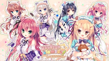 Wan Nyan ☆ A La Mode! ~Docchi ni Suru no? Wan Nyan H na Café Jijou!~ cover