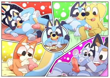 Parody - Bluey cover
