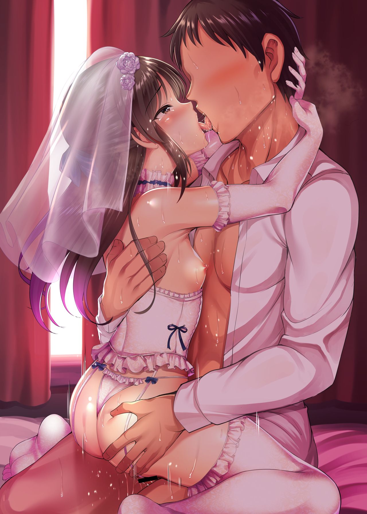 Wedding Ero Shitagi no Tachibana Arisu-chan to Icha Love Sex page 3 full