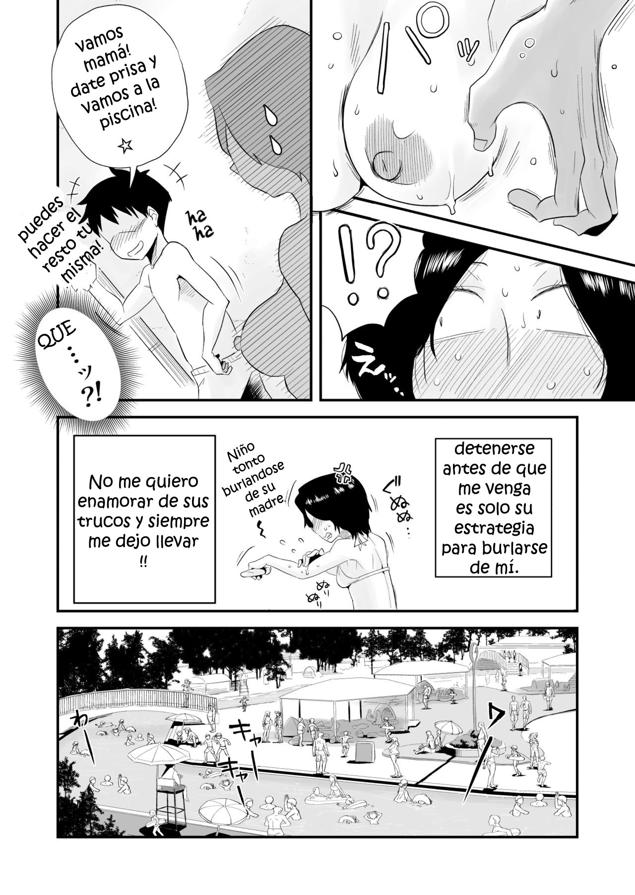 Ano! Okaa-san no Shousai ~Shimin Pool Hen~ page 10 full