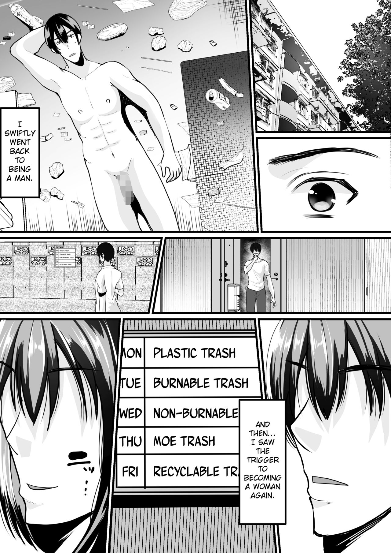 Moeru Gomi Miru Dake de TS Suru Kyoufu Kanban | The Terrifying Moe Trash Sign That Changes Your Sex Just From Looking At It page 10 full