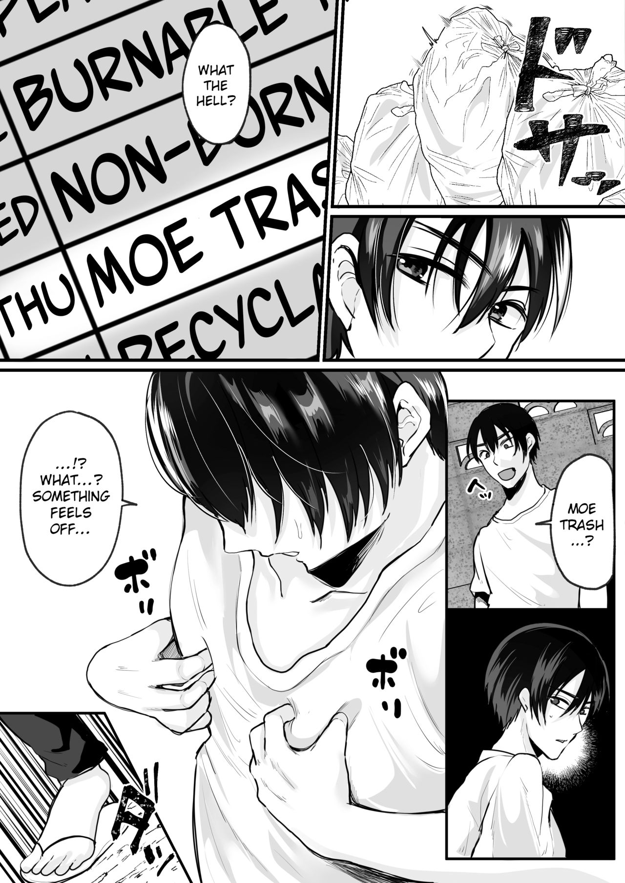 Moeru Gomi Miru Dake de TS Suru Kyoufu Kanban | The Terrifying Moe Trash Sign That Changes Your Sex Just From Looking At It page 2 full