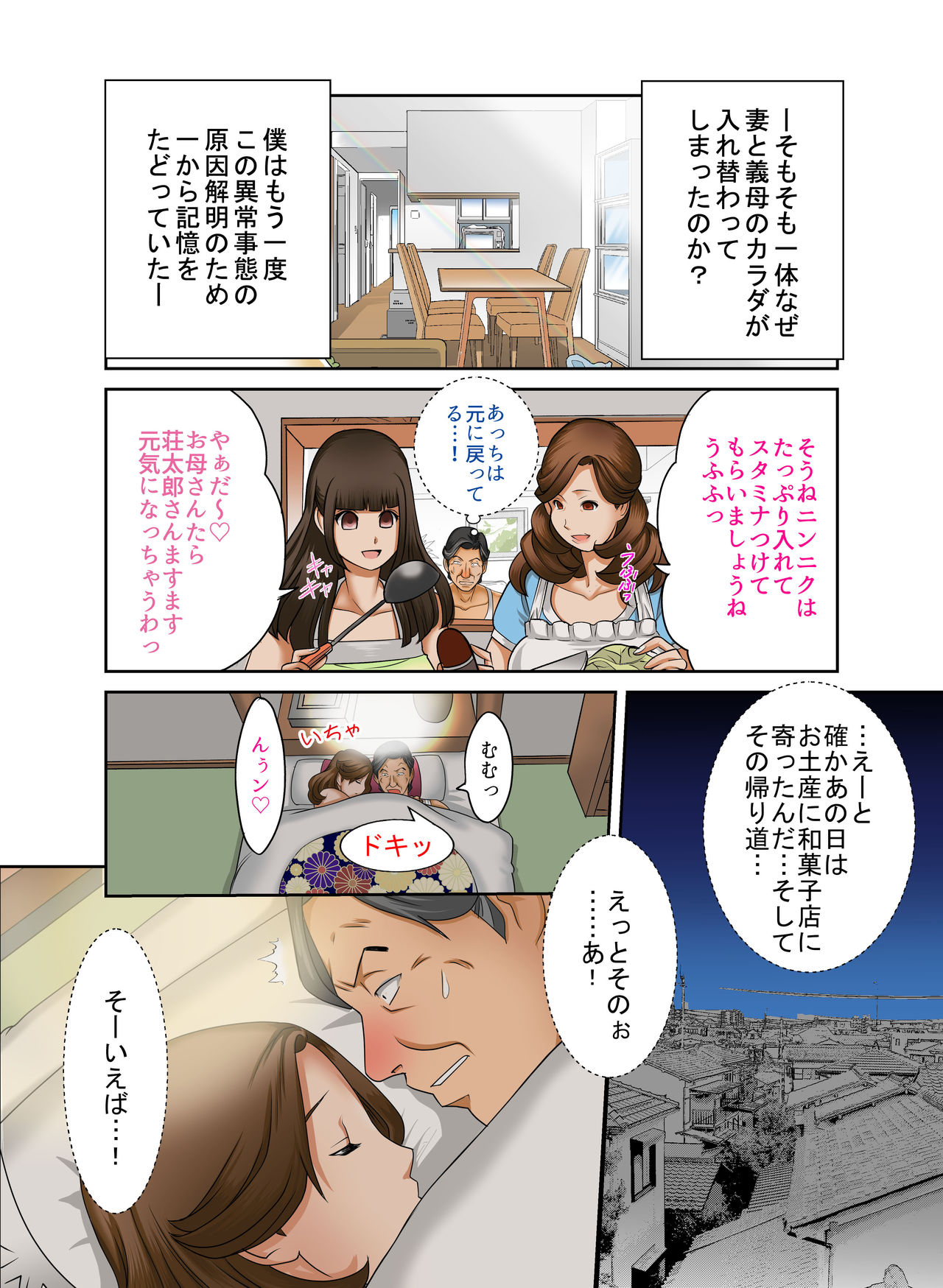 If one day suddenly the bodies of my wife and mother-in-law changed, it was various incest Vol 4 page 3 full