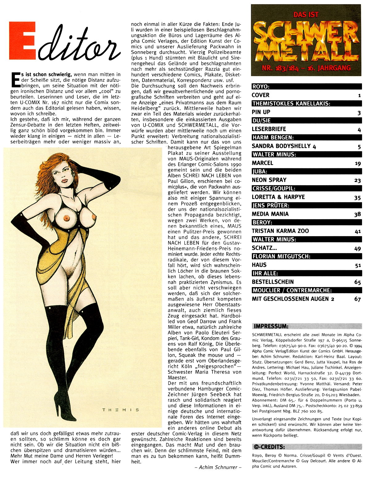Schwermetall #183-184 page 2 full
