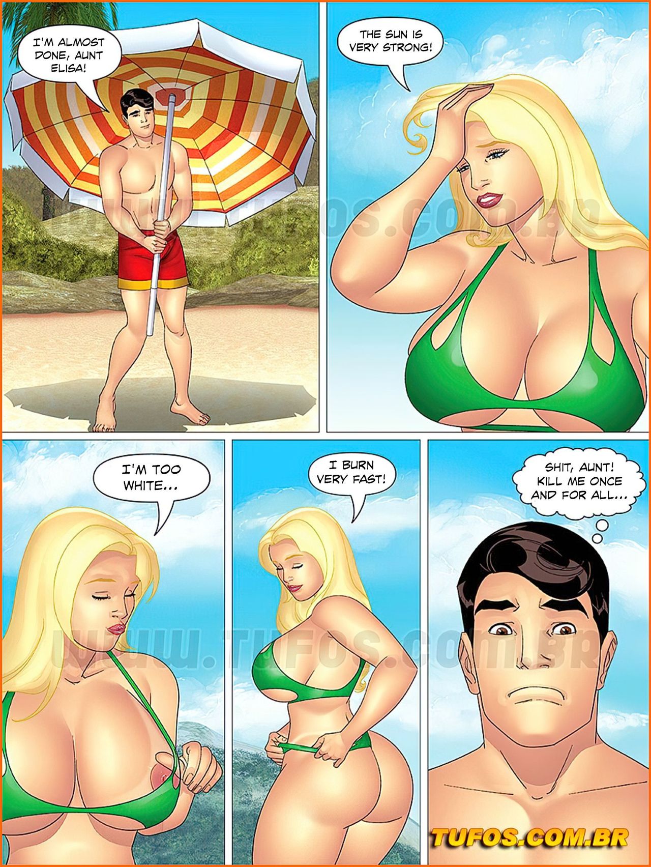 Tia, Primas E Cia .  - 26 - Beach Holidays - english page 5 full