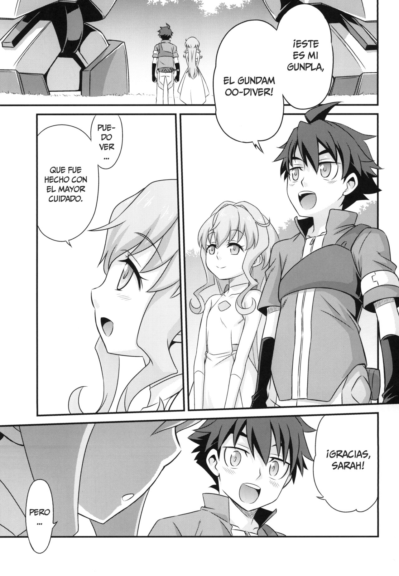 Sara-chan de Mass-Diver!! | ¡¡Mast-diving con Sarah-chan!! page 3 full